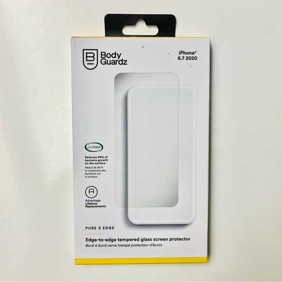 iPhone 12 Pro Max Glass Screen Protector from Body Guardz - Picture 1 of 2